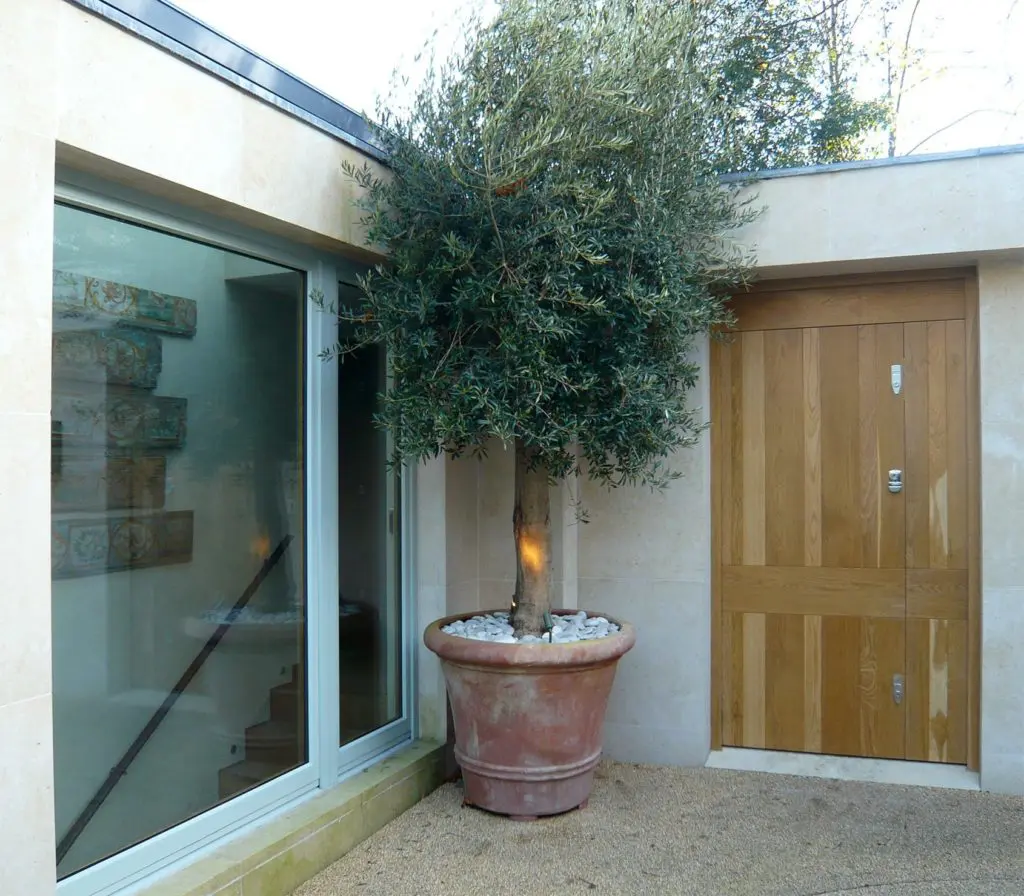 Ensor Mews External joinery - tilt-and-turn wooden windows and tilt-and-slide wooden doors - Mayfair, London