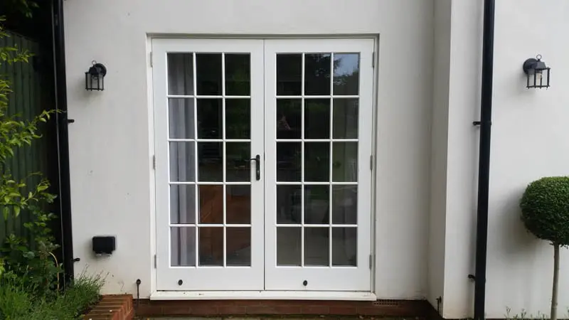melbourne white accoya french doors
