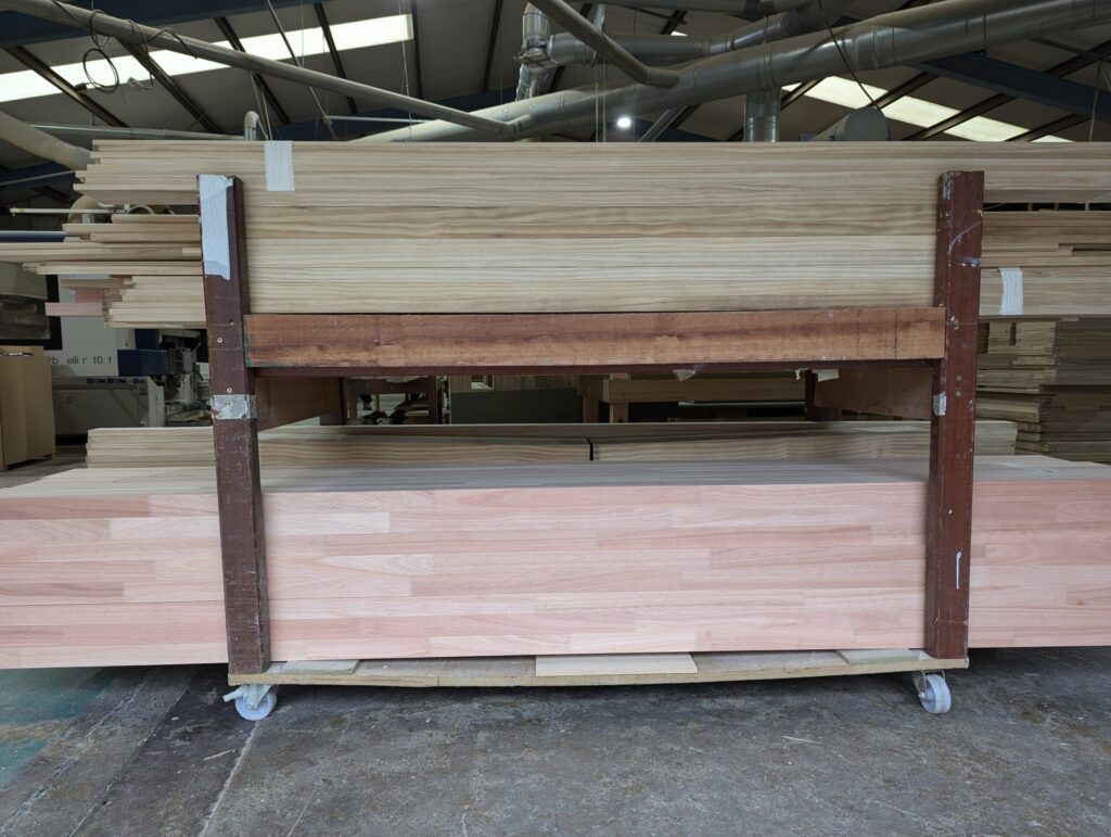 Red Grandis and Accoya Stacked scaled