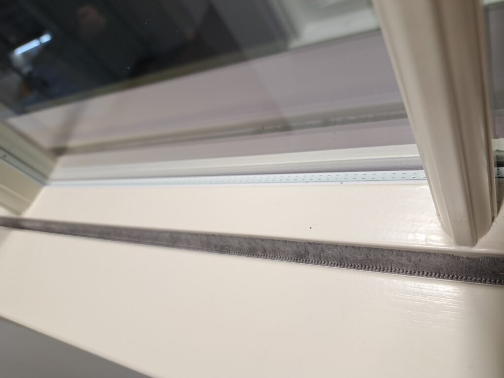 Visible brush pile in other brand