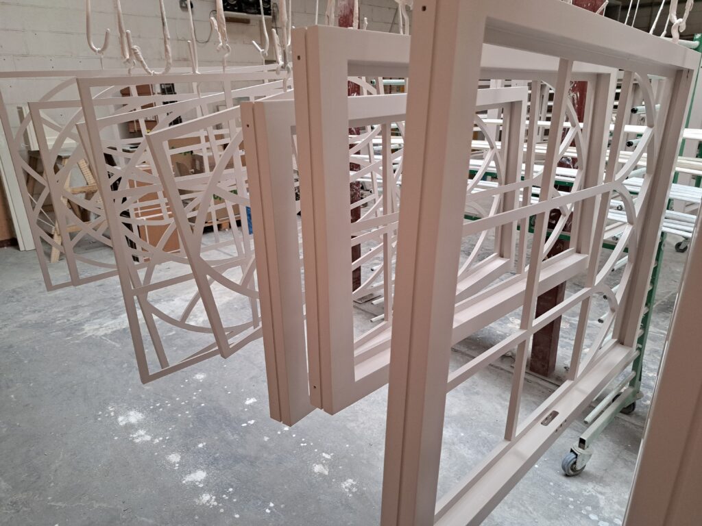 integrated window bars