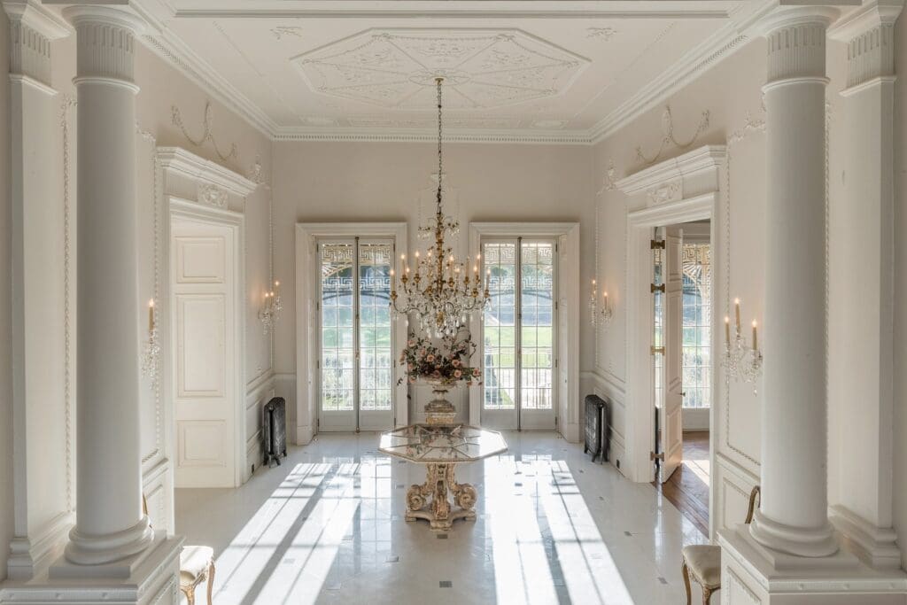 Internal Churchill French doors Spacia Georgian painted Templeton House