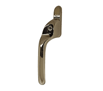 Standard Offset Handle Brass Hardex Gold